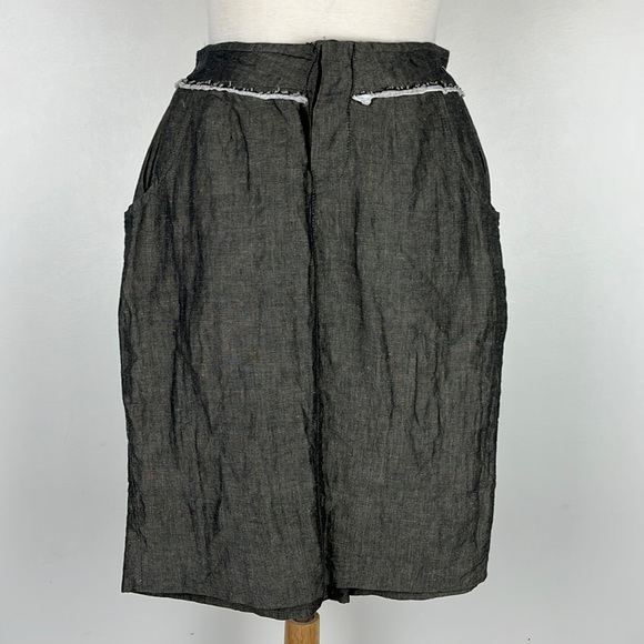 Hazel brown, Women’s gray skirt, size 1 - Picture 1 of 10